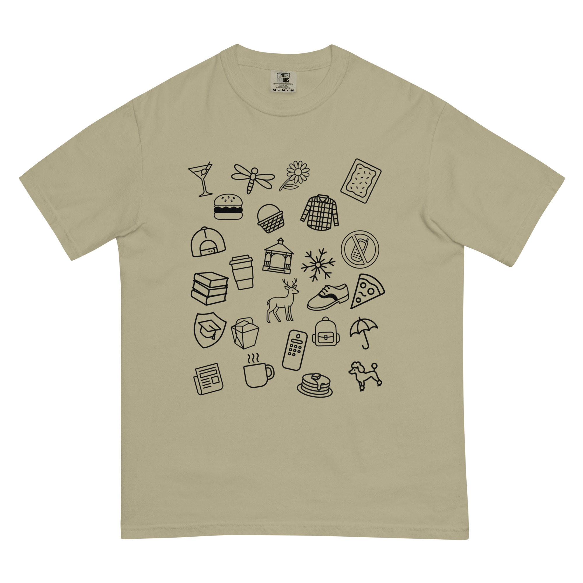 Unisex garment-dyed heavyweight t-shirt - Image 3